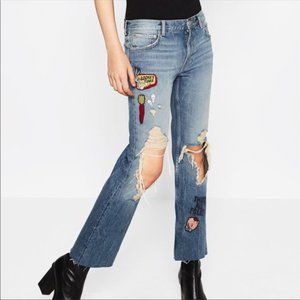 ZARA WOMAN LOONEY TUNES JEANS